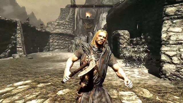 Skyrim - Ящер Поркинс! ( Монтаж, Приколы , Угар ) #1