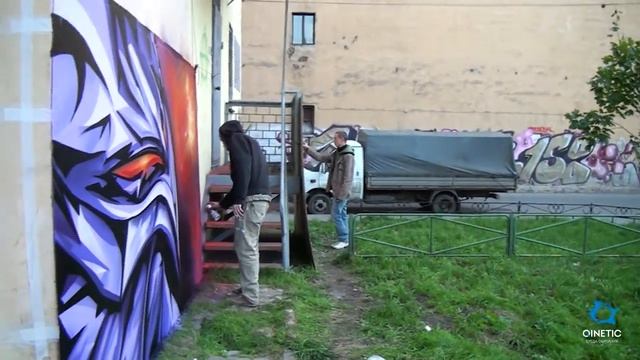 Граффити. Хип-хоп студия Qinetic (часть 3)