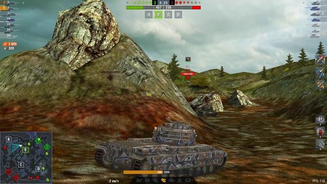 Бой на Conqueror