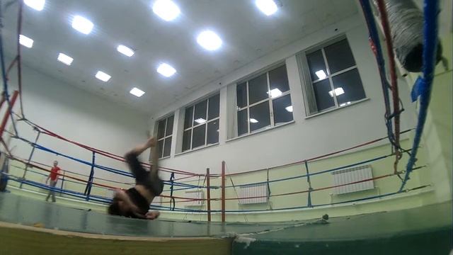 Заходы на твист (вторая тренировка)