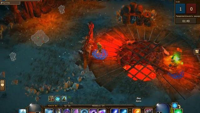 Drakensang Online PvP — маг против лучника #6