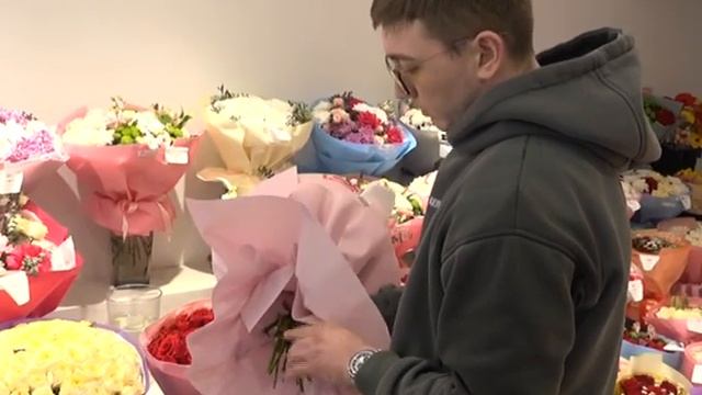 Почём цветы к 8 марта