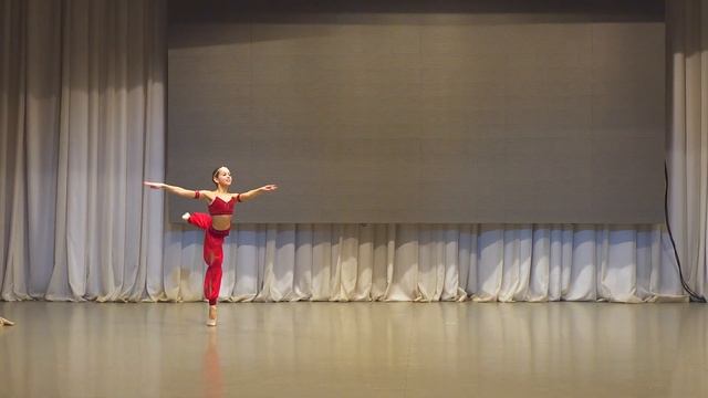 Пахомова Валерия вариация Одалиски из балета 