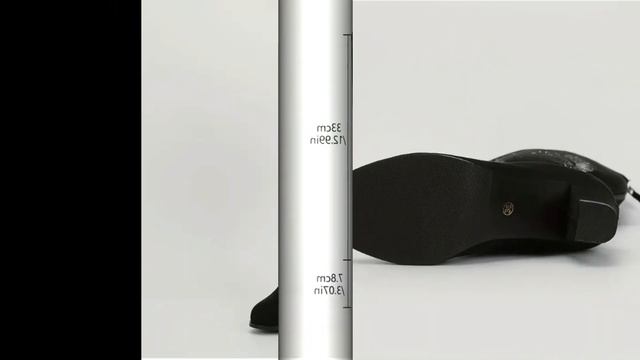 Мода и стиль. Шикарные женские черные сапоги на молнии