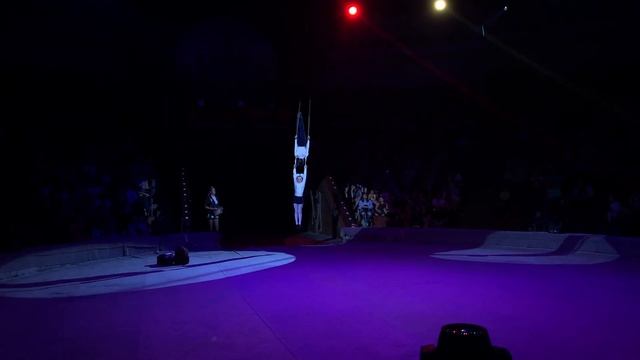 Сircus Boy And Girl Fly's High On Strap #circus #straps #airact #цирк #ремни #водушныйномер #空中体操