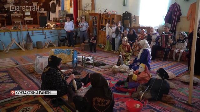 Фестиваль старинных ковров прошел в Хунзахском район?