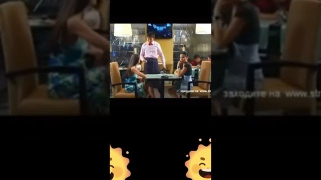 самый наглый официант 😆😅😂