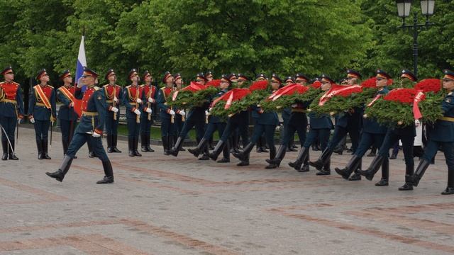 СТД РФ провёл церемонию возложения венков к Могиле Неизвестного Солдата