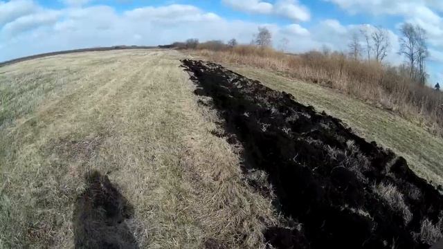 Из сенокоса в пашню. Разработка и планировка поля под ?