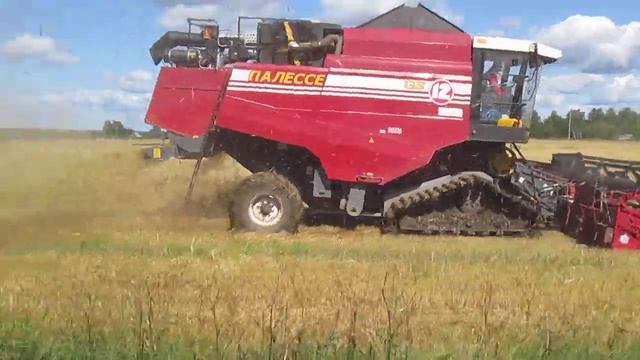 Гусеничный ход на комбайн Гомсельмаш КЗС-1218 (Ч3)