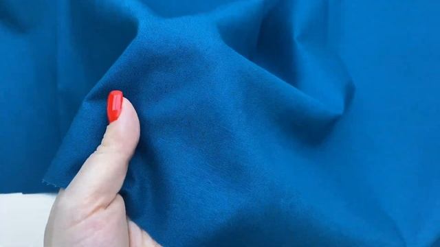 Хлопок цвета  морской волны однотонная 16862