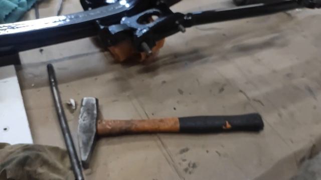 Реставрация мотоцикла ИЖ 49 1956г   5часть