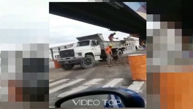 Нанотехнологии дорожников.  Необычные случаи и лучшие авто приколы.