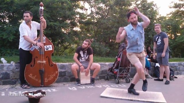 Музика київських вулиць: степ, джаз, імпровізація 🎶♥️ Вексклярський та Бабучи на Пейзажній алеє