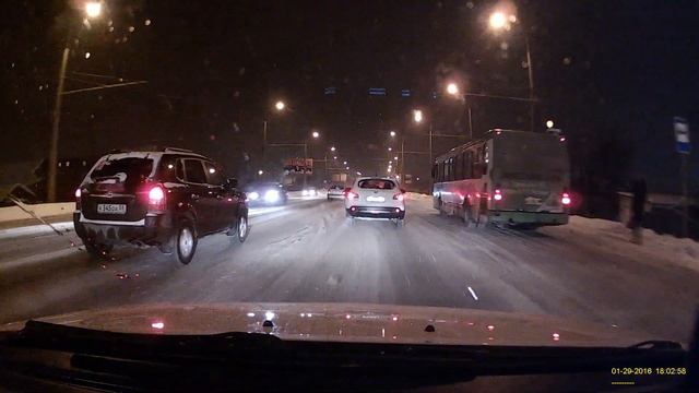 TrendVision TDR-200 ночью