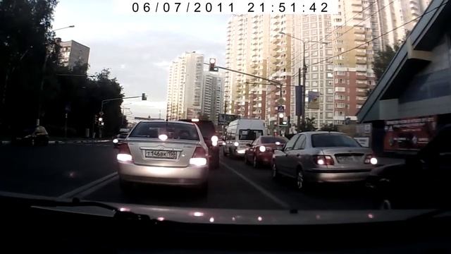 DVR-027 Автомобильный видеорегистратор | Тест №2  | DVRKA.RU