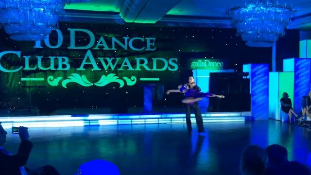 Андрей Зайцев и Елизавета Черевичная на Dance Club Awards 2015