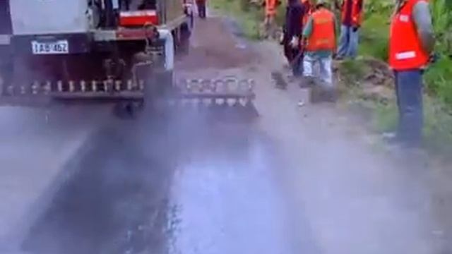 Управление форсунками автогудронатора