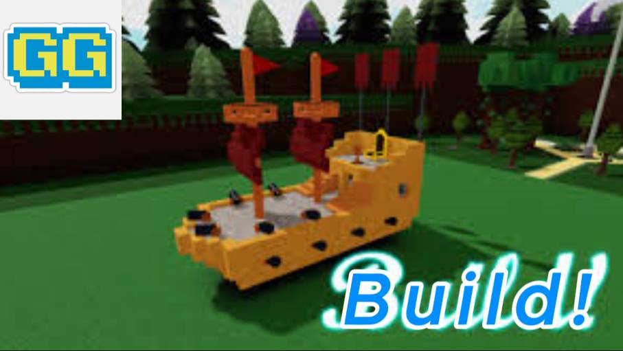 Вспоминаю как строить лодку в Build A Boat в Roblox!