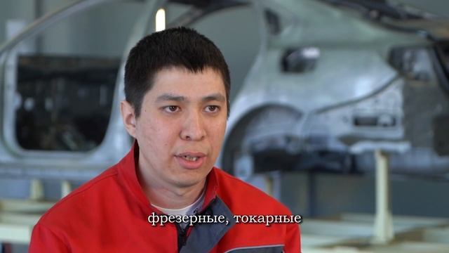 Данияр Асанов, ведущий инженер-конструктор.