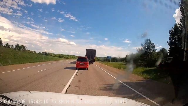 #ПДД. Трасса Р-255. Обгон через сплошую. г/н Р072ВХ138