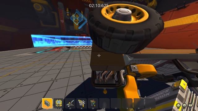 Прохожу уровни в Scrap Mechanic