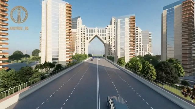 В Грозном активно продолжается реконструкция улицы Ш?