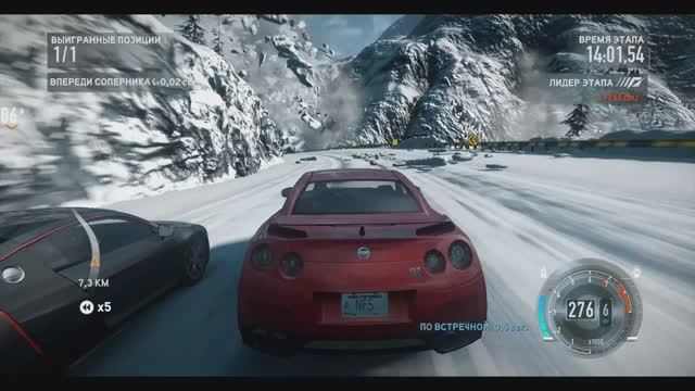 Эпичная погоня в горах - Need For Speed: Run