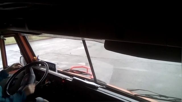 Марина - водитель камаза