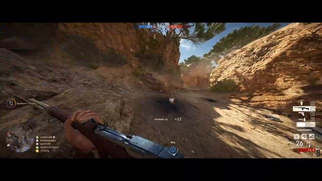 Яростный медик в Battlefield 1 #Battlefield 1 #medical #медик #бои