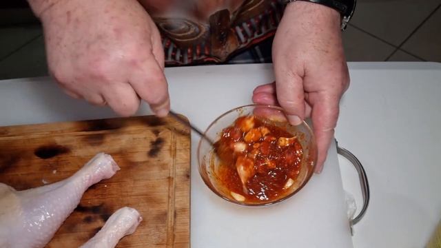 Окорочка табака с восточным акцентом. Пальчики оближе