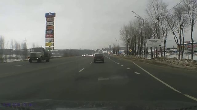 Нарушение ПДД: проезд перекрестка не по 