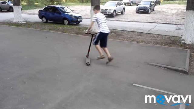 Трюки на самокате #13! (Полу) Vip (вскат).