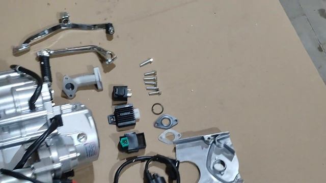 Двигун для мопеда Delta/Alpha (110cc) - механіка