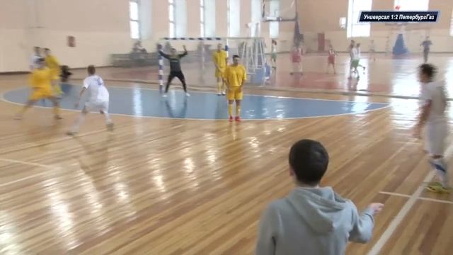 Универсал-ПетербургГаз обзор 2:4 обзор (10-й тур) 17.02.2013 г.