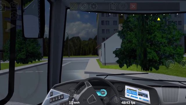 Proton bus Simulator Urbano. Карта: Podmiejska. Автобус: КамАЗ 6282 Электр?