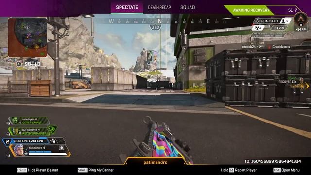 Apex Legends: рейтинг 21 сезона 2 сплит #10 (test)