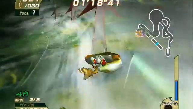 соник райдерс гоночка