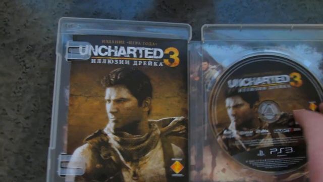 Uncharted 3 Game Of The Year Edition распаковка