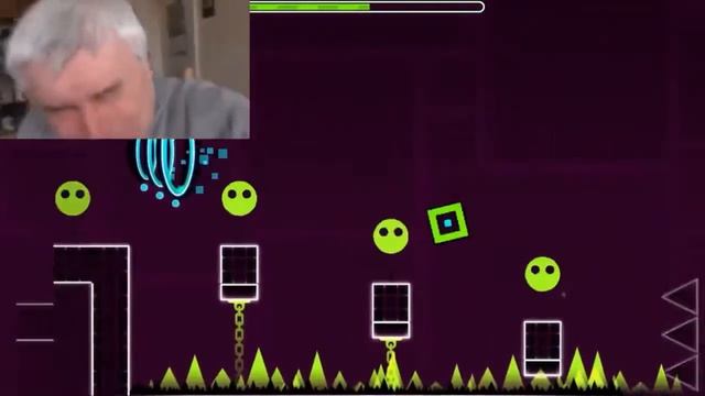 Геннадий Горин проходит Time Machine чиханием   Geometry Dash