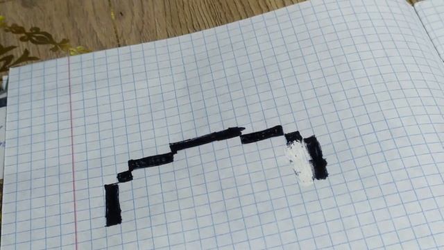 Как нарисовать по клеточкам пластинку из Майнкрафта рисунки по клеточкам minecraft поделки с Артёмо