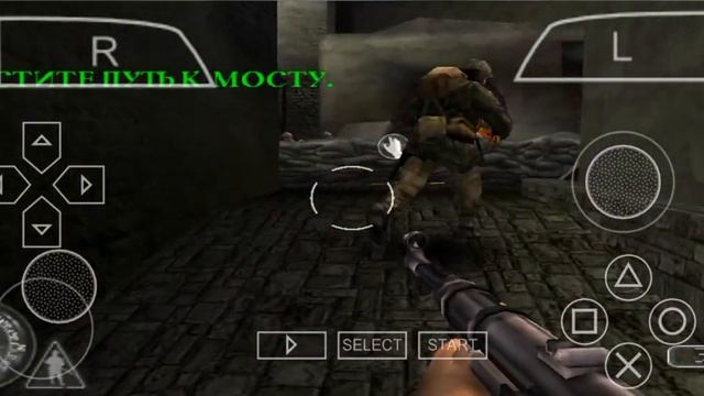 Call Of Duty: Roads To Victory, прохождение без комментариев, 12 миссия - Огонь