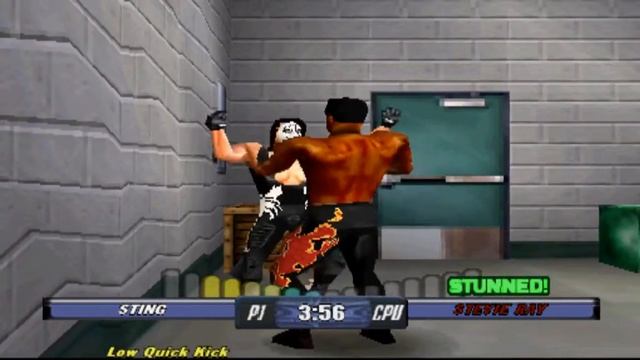 WCW Backstage Assault Полное прохождение за Стинга