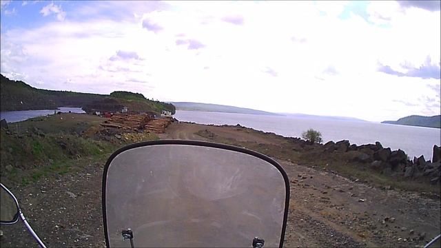 Законсервированная база лесосплава.