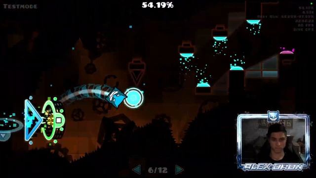 SATANS PURSE в 3 РАНА: 23%, 21-48% и 45 100% [Insane Demon] | Geometry Dash 2.206