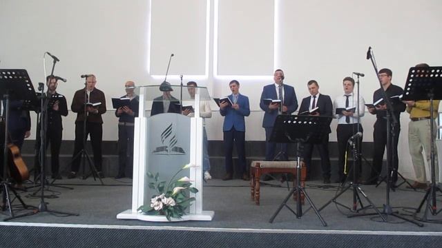 Чудное озеро Генисаретское // мужской хор