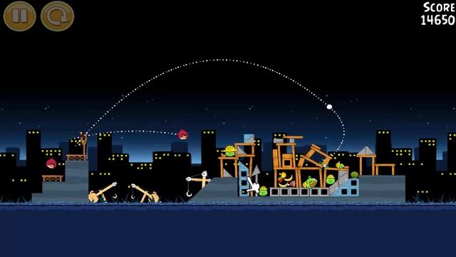 Веселая ИГРА для детей Angry Birds. Прохождение игры Энгри Бердс [53] серия