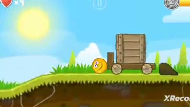 прохождение Red Ball 4 зелёные холмы