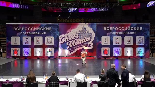 Cheerleading. Hip Hop.Чир спорт. ВРС 2019 ЧИР-ХИП-ХОП-ДВОЙКА Sunrise.