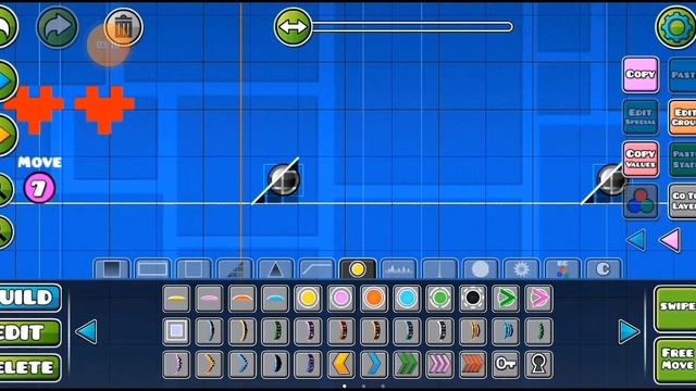 как сделать здоровье у куба в geometry dash